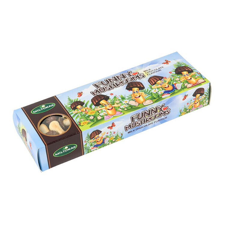 Miltonas Milk Chocolate Flavored Funny Mushrooms Cookies $1.70