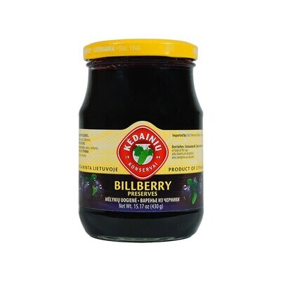 Kedainiu Bilberry (Chernika) Preserves $3.40