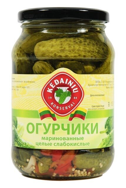 Kedainiu Pickled Gherkins in Brine 2.00