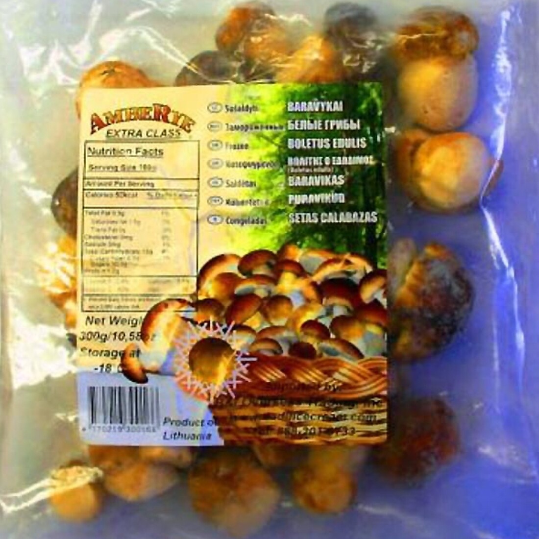 AmbeRye Edible Boletus EXTRA  300 g Lithuania