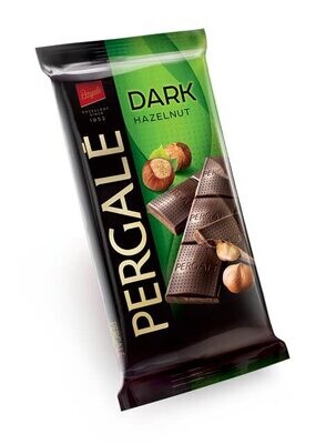 Dark Chocolate Pergale With Whole Hazelnuts 100g $1.30