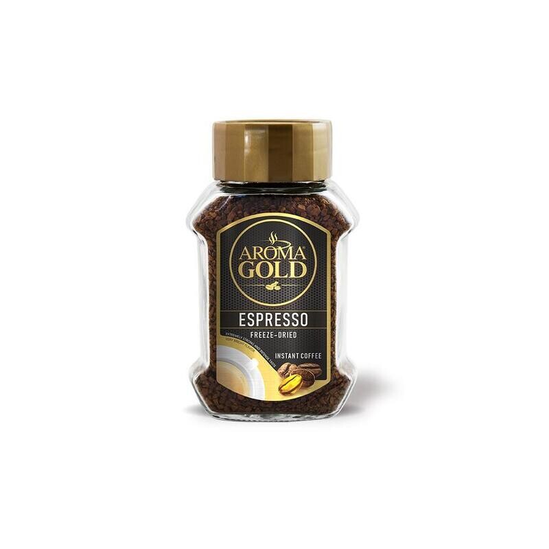 Espresso Aroma Gold Instant Freeze-Dried Coffee 100g $4.95