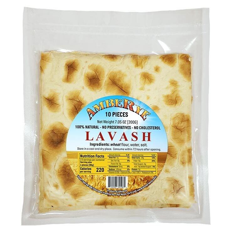Lavash &quot;Amberye&quot; 30x30 cm 480g $32.00