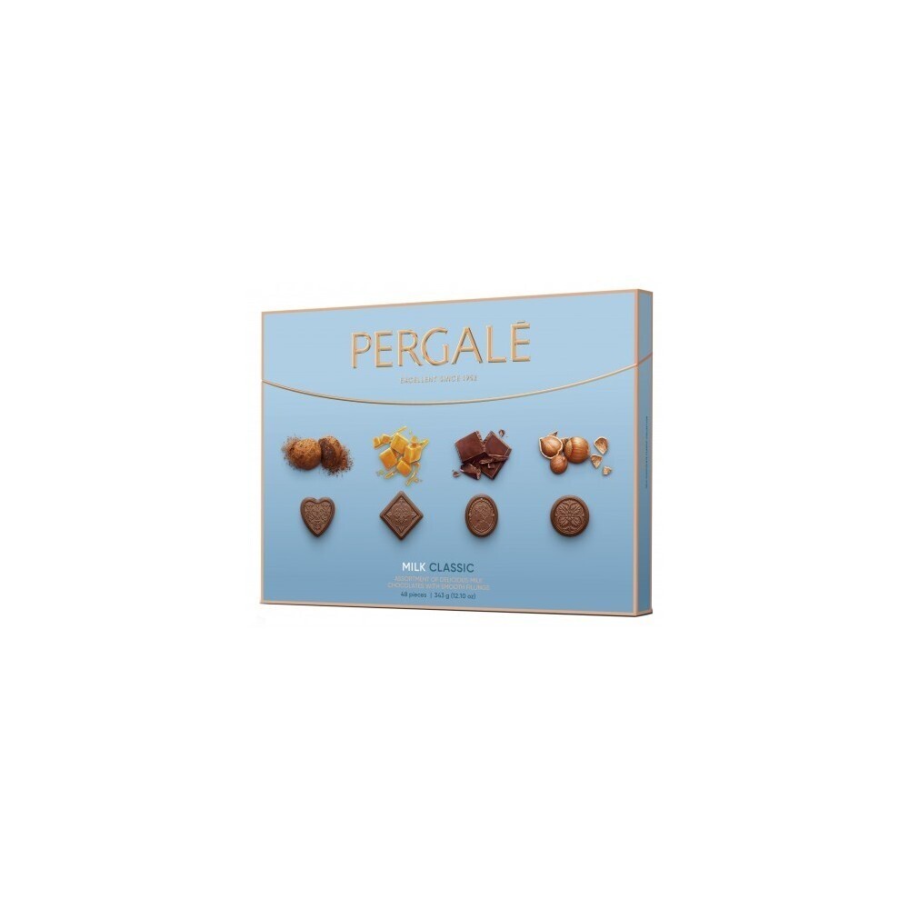 Assorted Sweets  with MILK Chocolate Pergale 343g 10cs $4.95