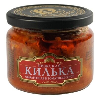 Riga Gold Fried Baltic Sprats in Tomato Sauce 280g