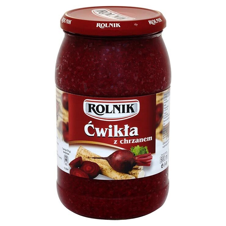 Rolnik Grated Beetroots with Horseradish 900ml $2.60