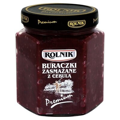 Rolnik Fried Beetroots with Onions 560ml  $2.25