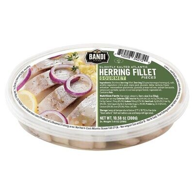 Bandi Herring Fillet Gourment Pieces in Oil 300g $2.85