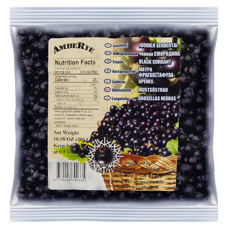 AmbeRye Black Currants 300g $2.50