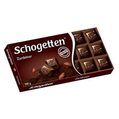 Schogetten Dark chocolate 100g $1.40
