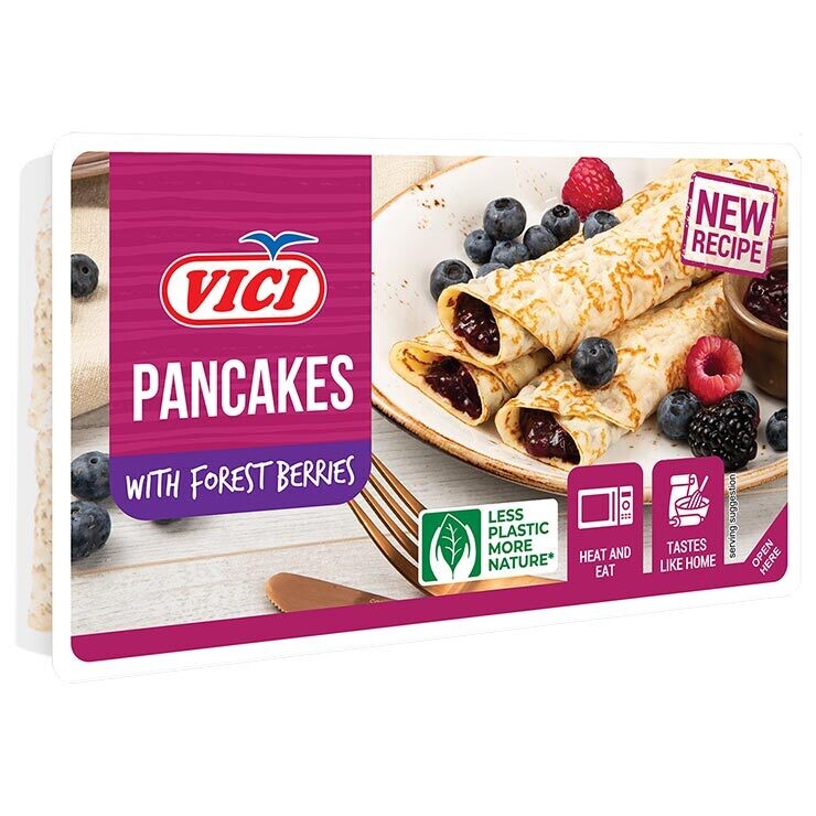Vici Pancakes with Forest Berry filling $2.65