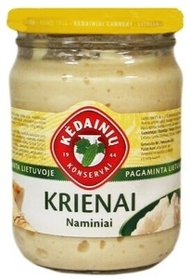 Horseradish KKF 250g 10cs Lithuania $1.60