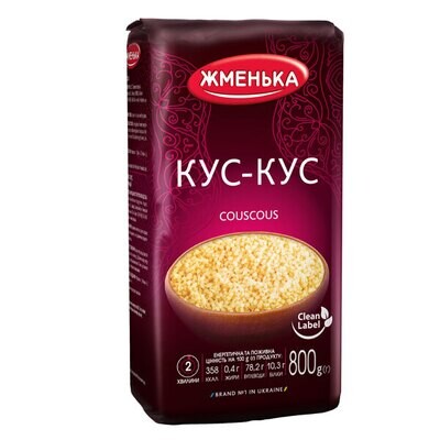 Zhmenka Couscous 800g $3.50