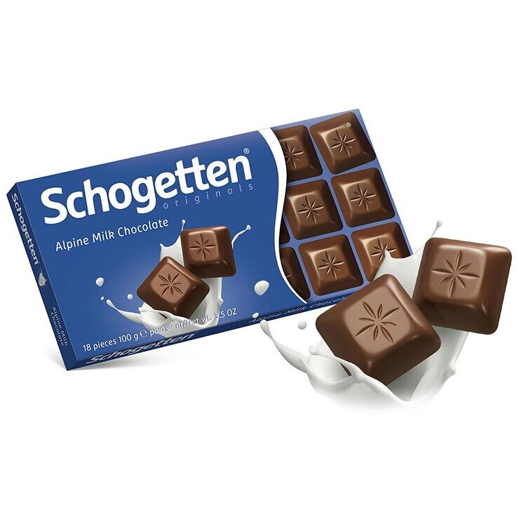 Schogetten Milk chocolate 100g $2.40