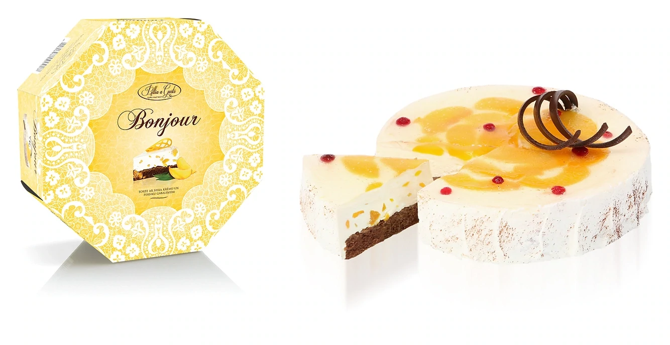&quot;Bonjour&quot; Cake Pelija $16.00