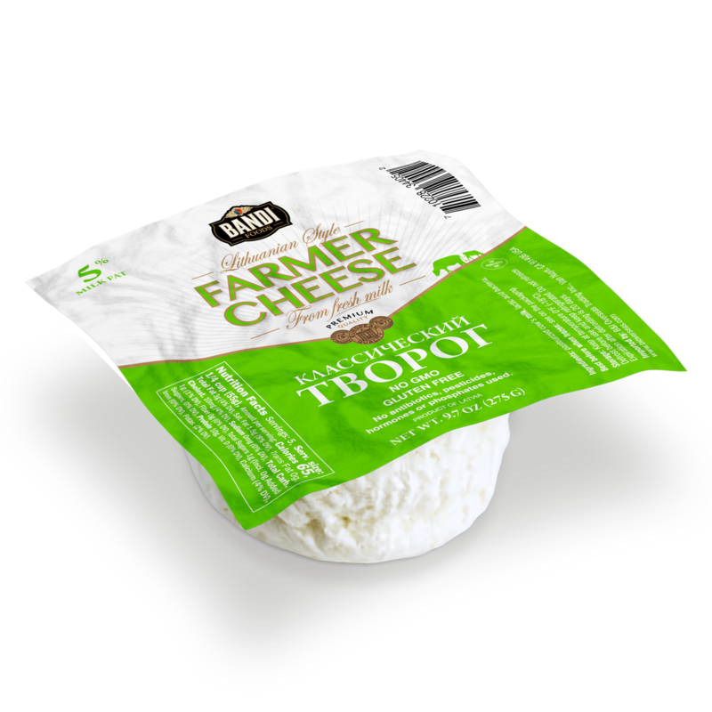 Bandi Farmers Cheese 5% 275g $1.60