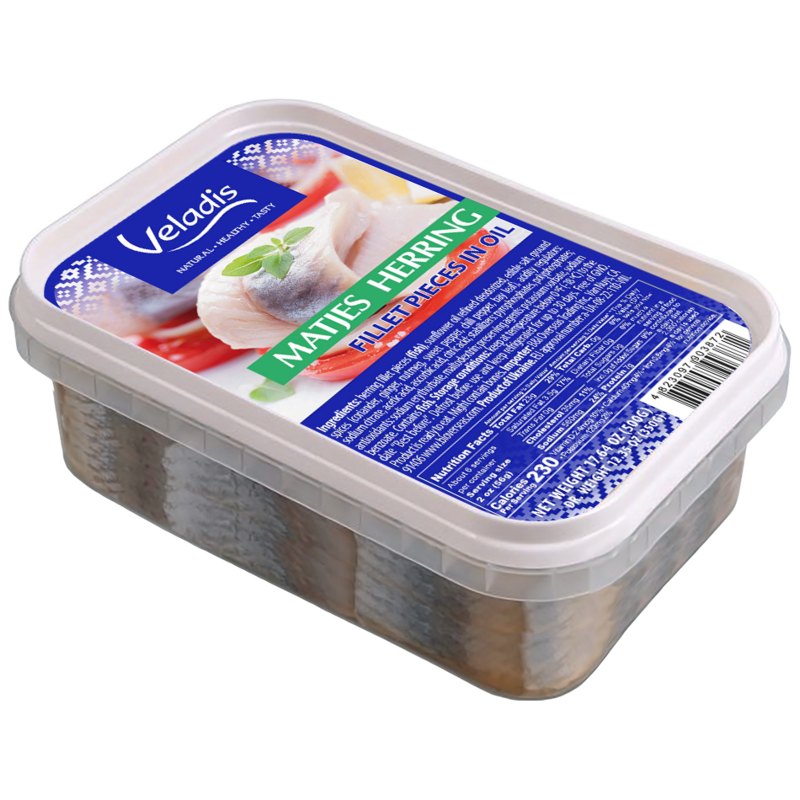 Herring &quot;MATJES&quot; Veladis 500g $3.79