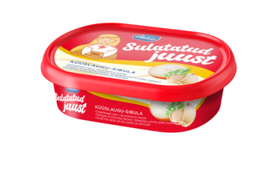 Valio Processed cheese with Garlic and Onions 185g 7cs $2.10