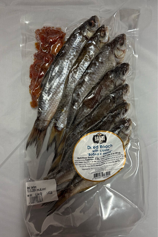 Dried Roach (Vobla) With Fried Roe $8.50