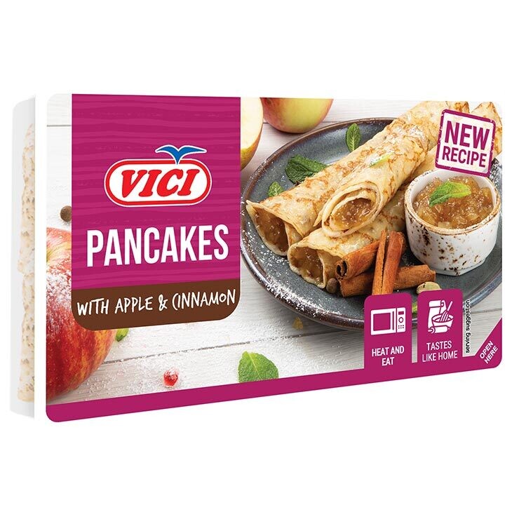Vici Pancakes with Apple &amp; Cinnamon filling $2.35