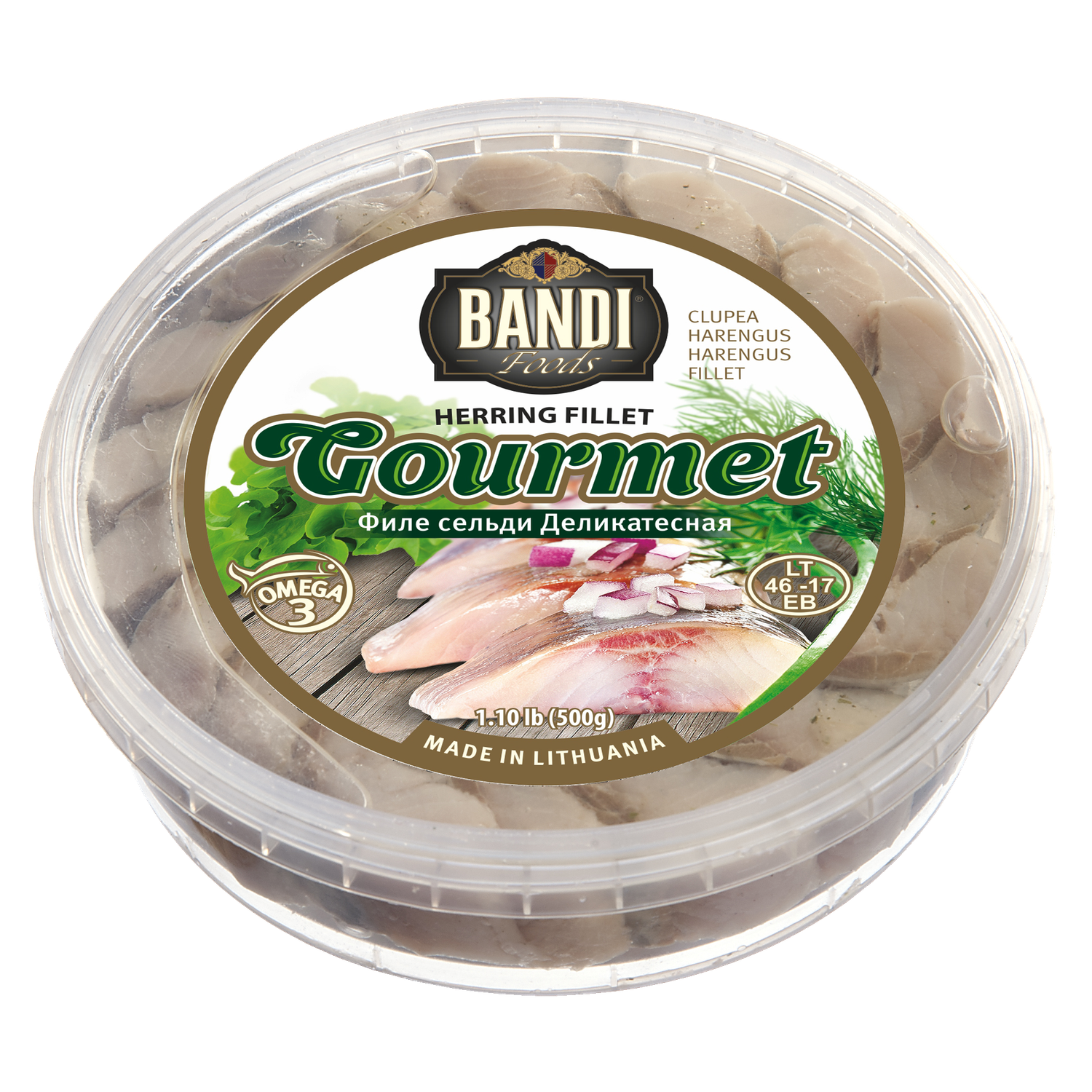 Bandi Gourmet Herring Fillet in Oil 500g $4.80