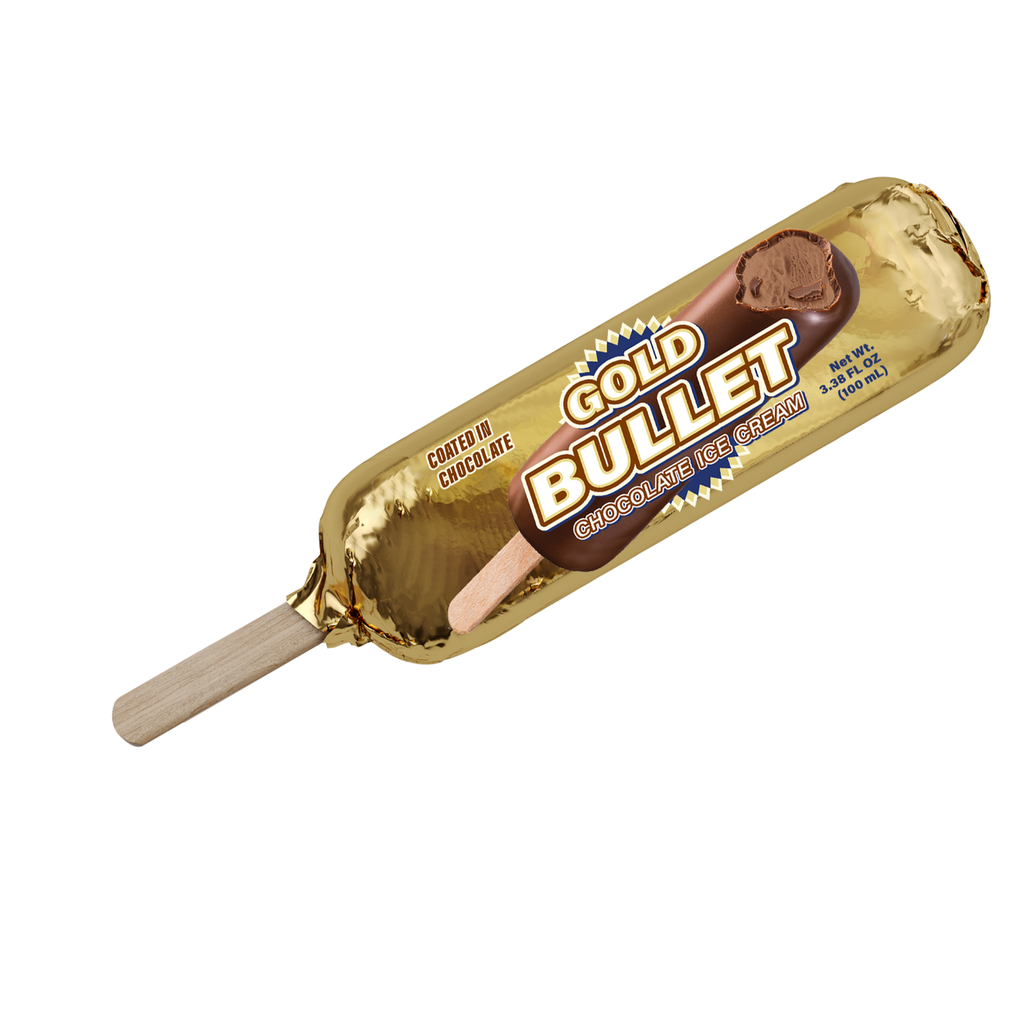 Golden Bullet Vanilla Eskimo Ice Cream  $1.00 NEW!