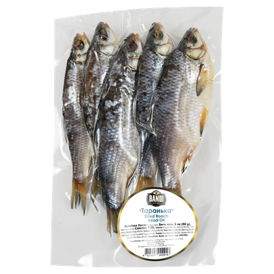 Taranka Roach dried head on 2.5kg VP (5.5lb) Ukraine VP $7.50lb