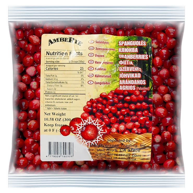 Cranberries &quot;Amberye&quot; $2.85 NEW