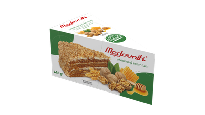 Medovik Walnut Premium Cake $1.75