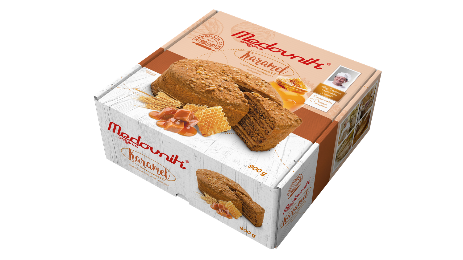 Medovik Caramel Cake $11.00