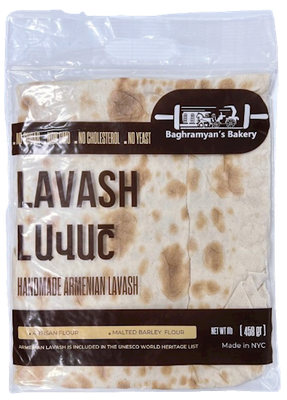 Handmade Armenian Lavash 16oz 3pcs $4.40