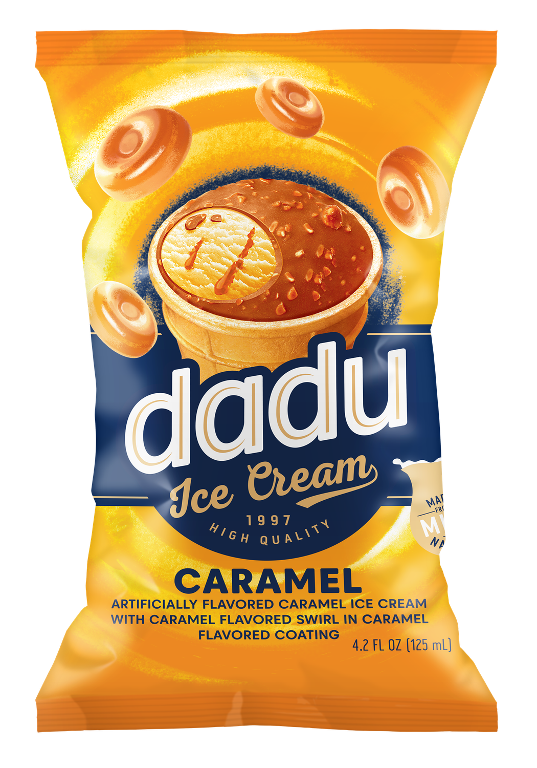 Dadu Caramel Ice Cream $1.50