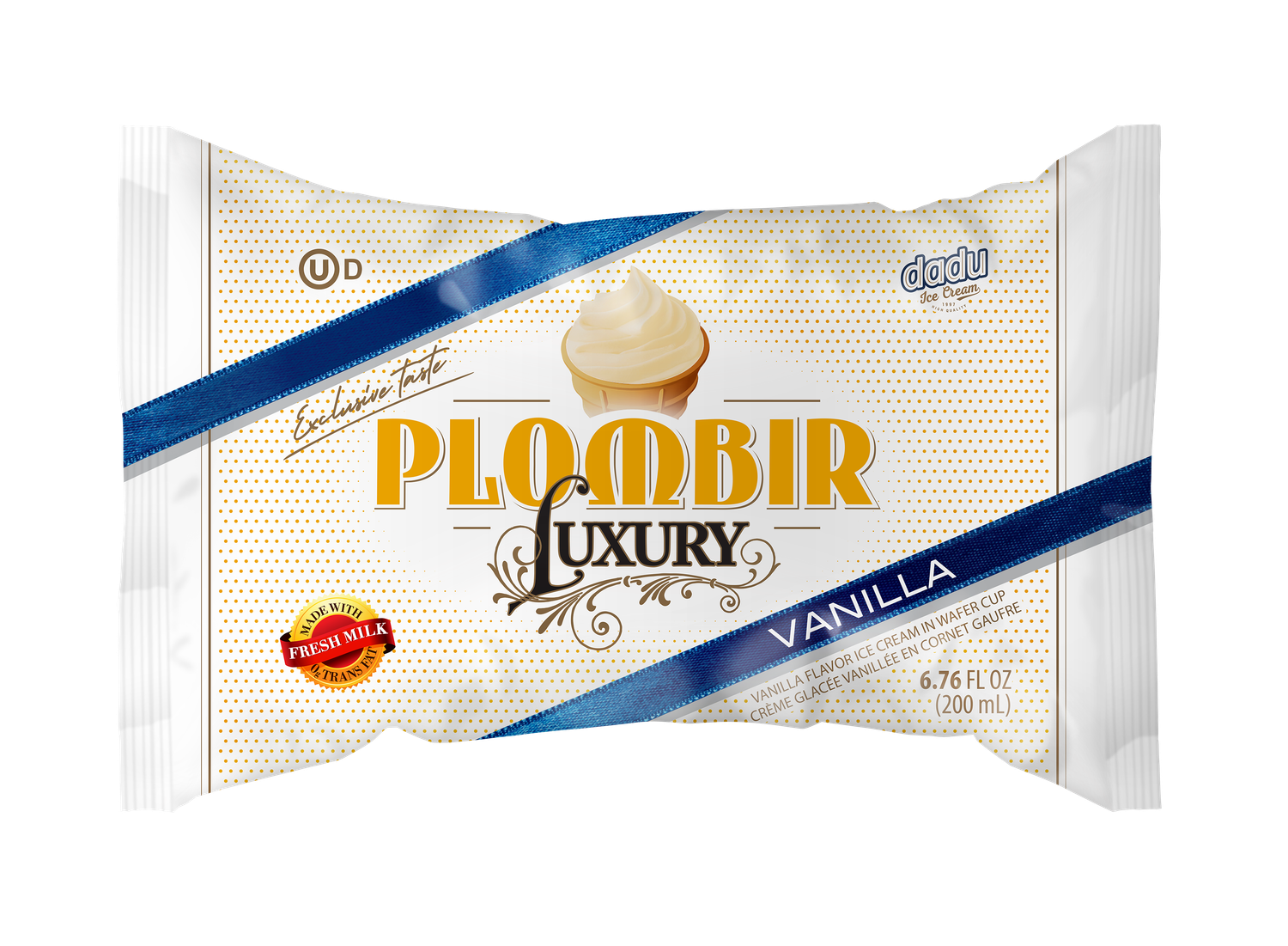 Luxury Vanilla Ice Cream $1.80 KOSHER