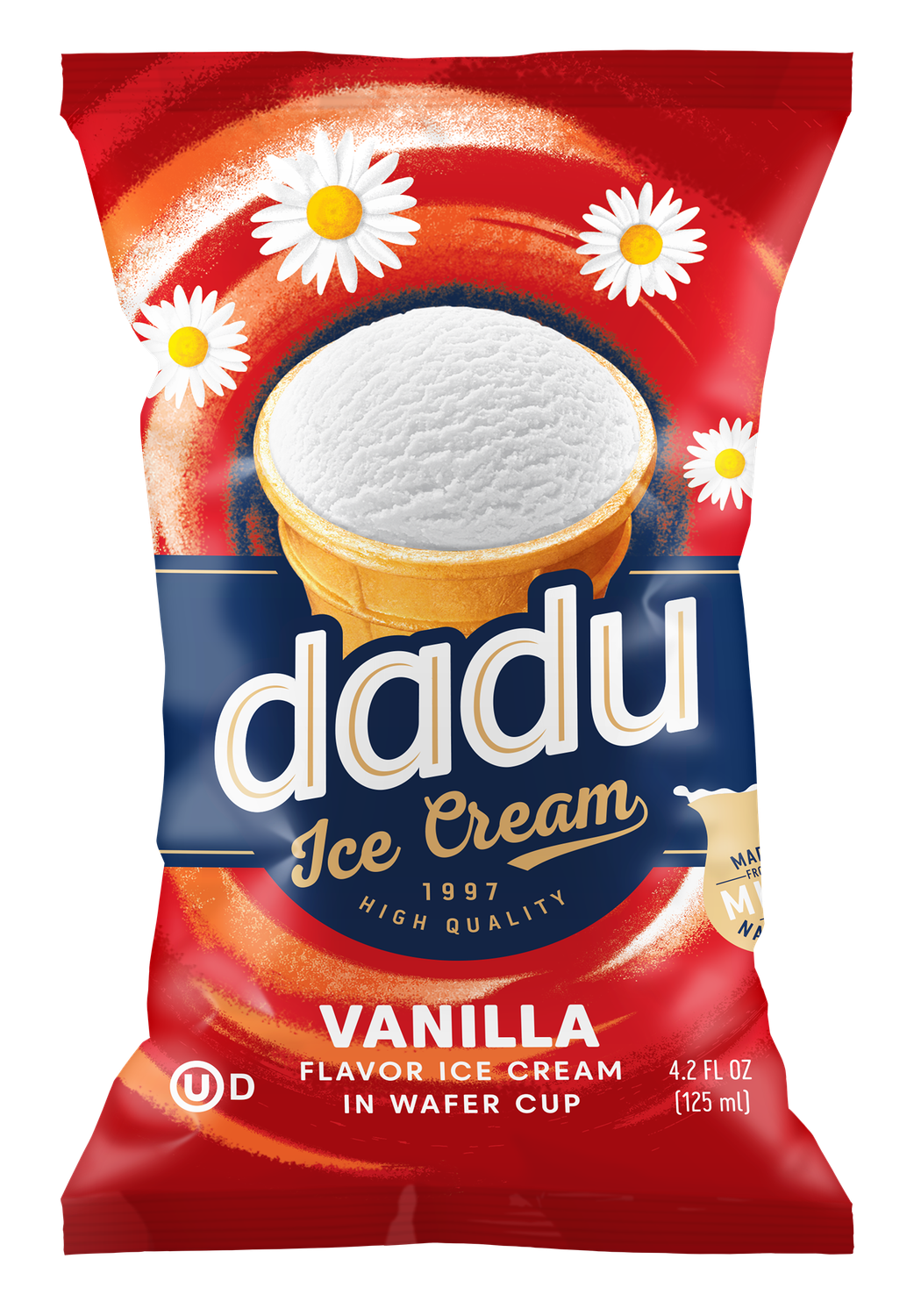 Dadu Vanilla Ice Cream $1.50 KOSHER