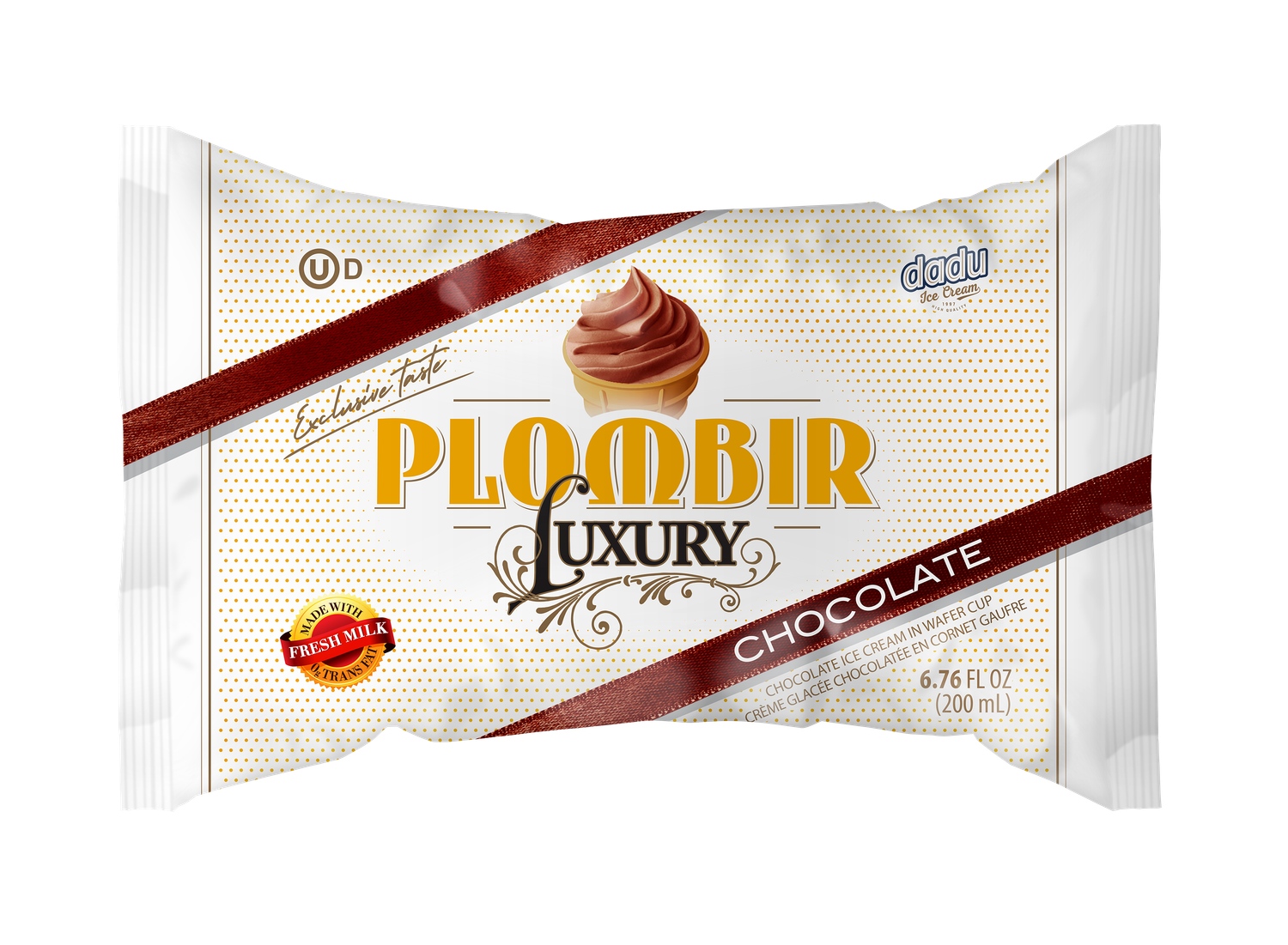 Luxury Chocolate Ice Cream $1.80 KOSHER