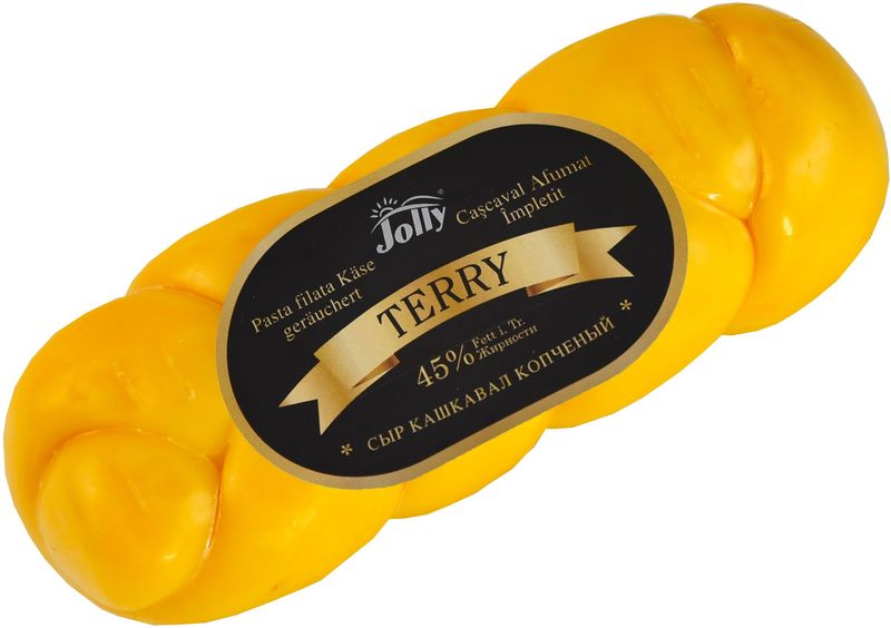 Terry Smoked Twisted Kashkaval 340g $6.50