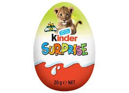 ORIGINAL !!! Milk Chocolate &quot;KINDER SURPRISE&quot; NATOONS $1.75