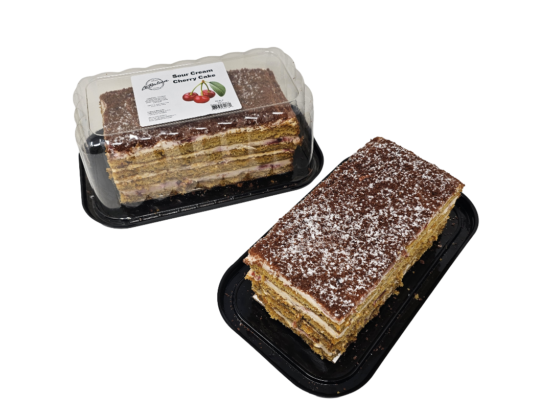Sour Cream Cherry Cake &quot;Le Balcon&quot; $$9.95
