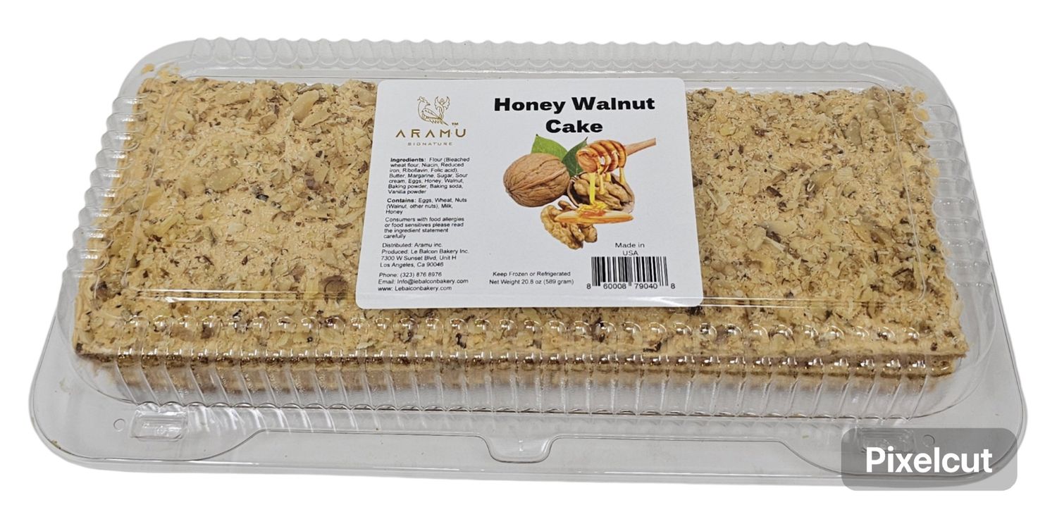 Honey Walnut Cake &quot;Le Balcon&quot; $9.95