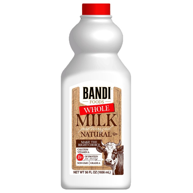 Bandi Natural Whole Milk Kosher U,D 56 Oz $3.95