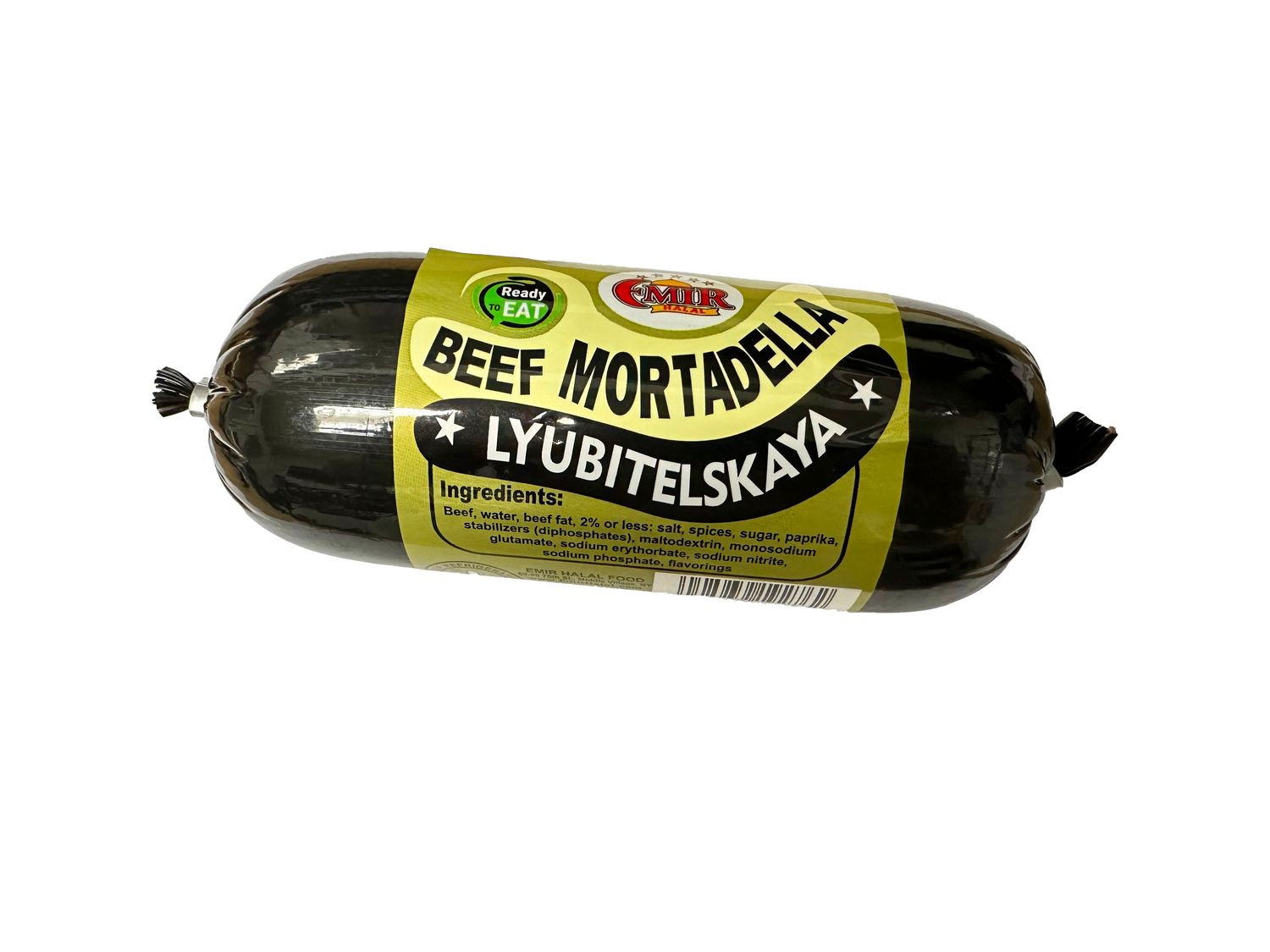 Premium HALAL cooked Beef Mortadella “LYUBITELSKAYA” by lb $7.30