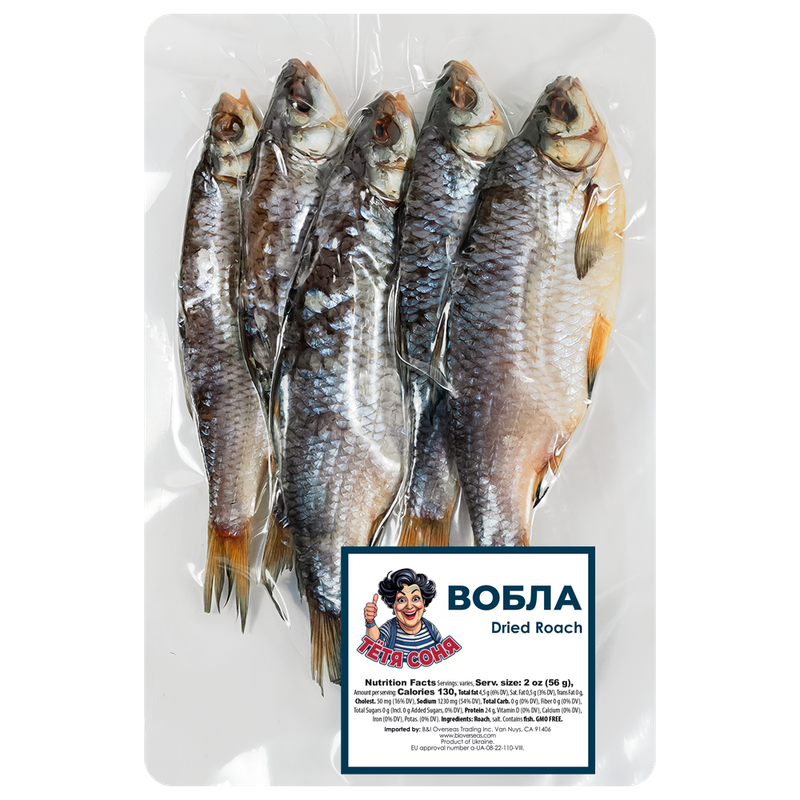 &quot;Aunt Sonya&quot; Dried Roach head on VP 2.5kg (5.5lb) Ukraine VP $8.00lb