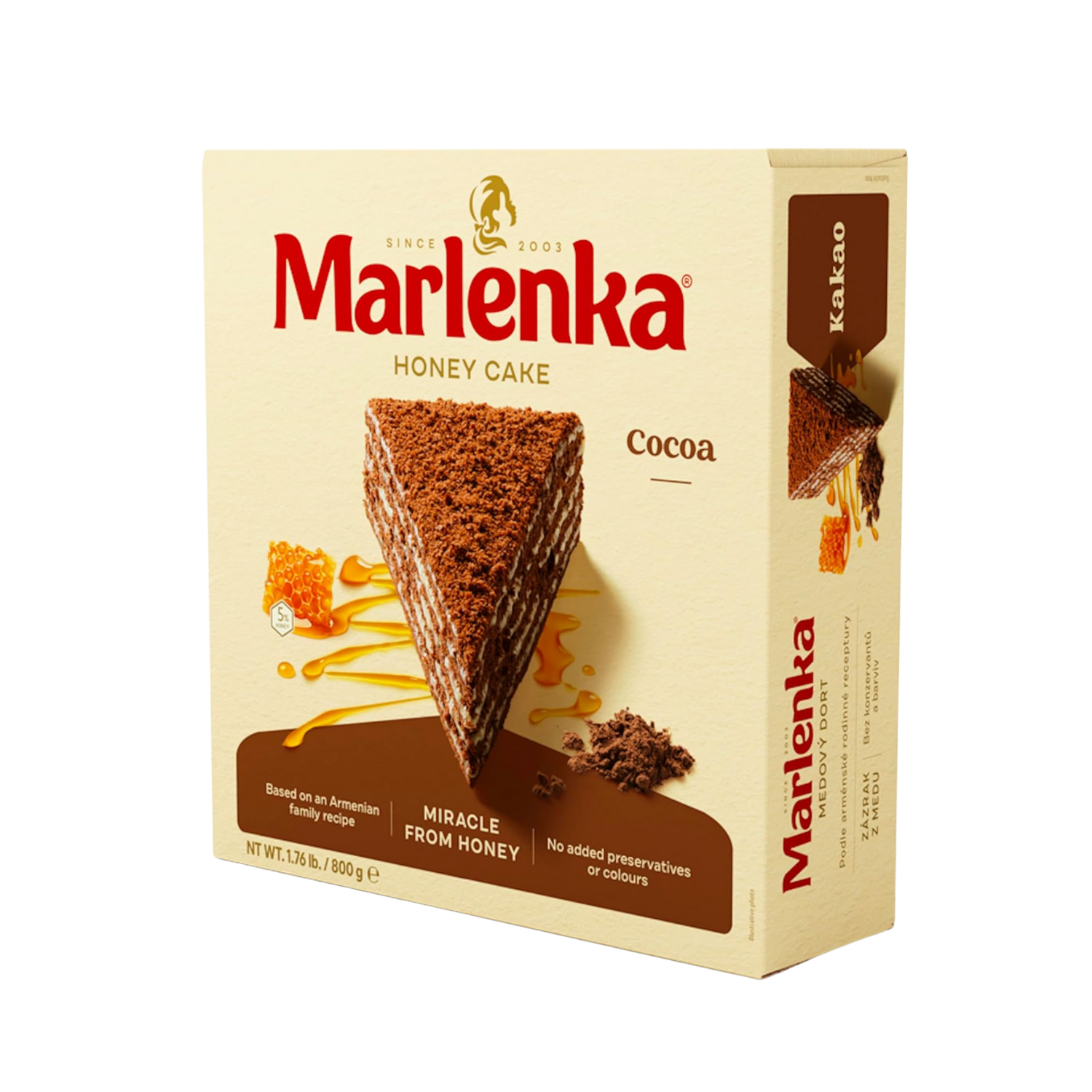 Marlenka Cocoa Honey Cake $16.00