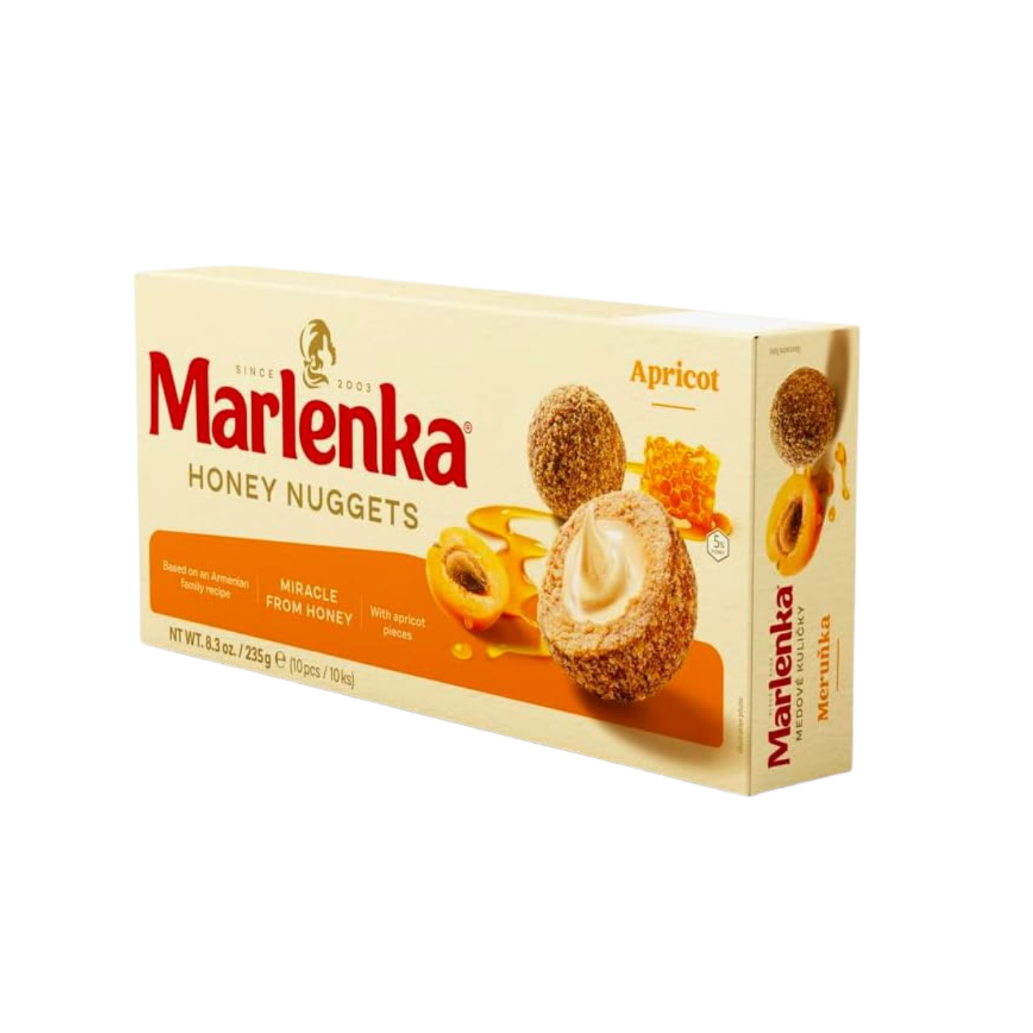 Marlenka Apricot Honey Nuggets $6.50