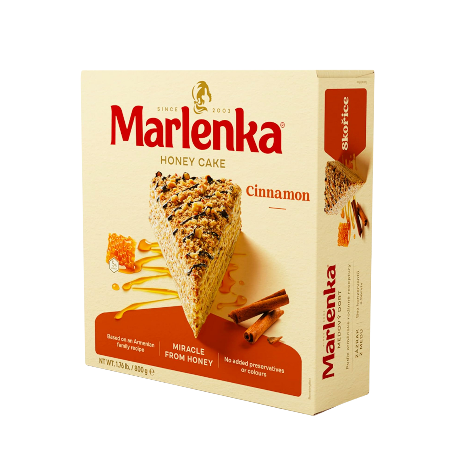 Marlenka Honey Cake with Cinnamon $16.00