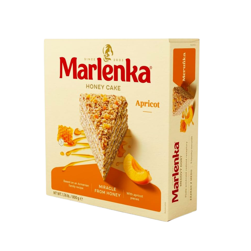 Apricot Marlenka Honey Cake $16.00