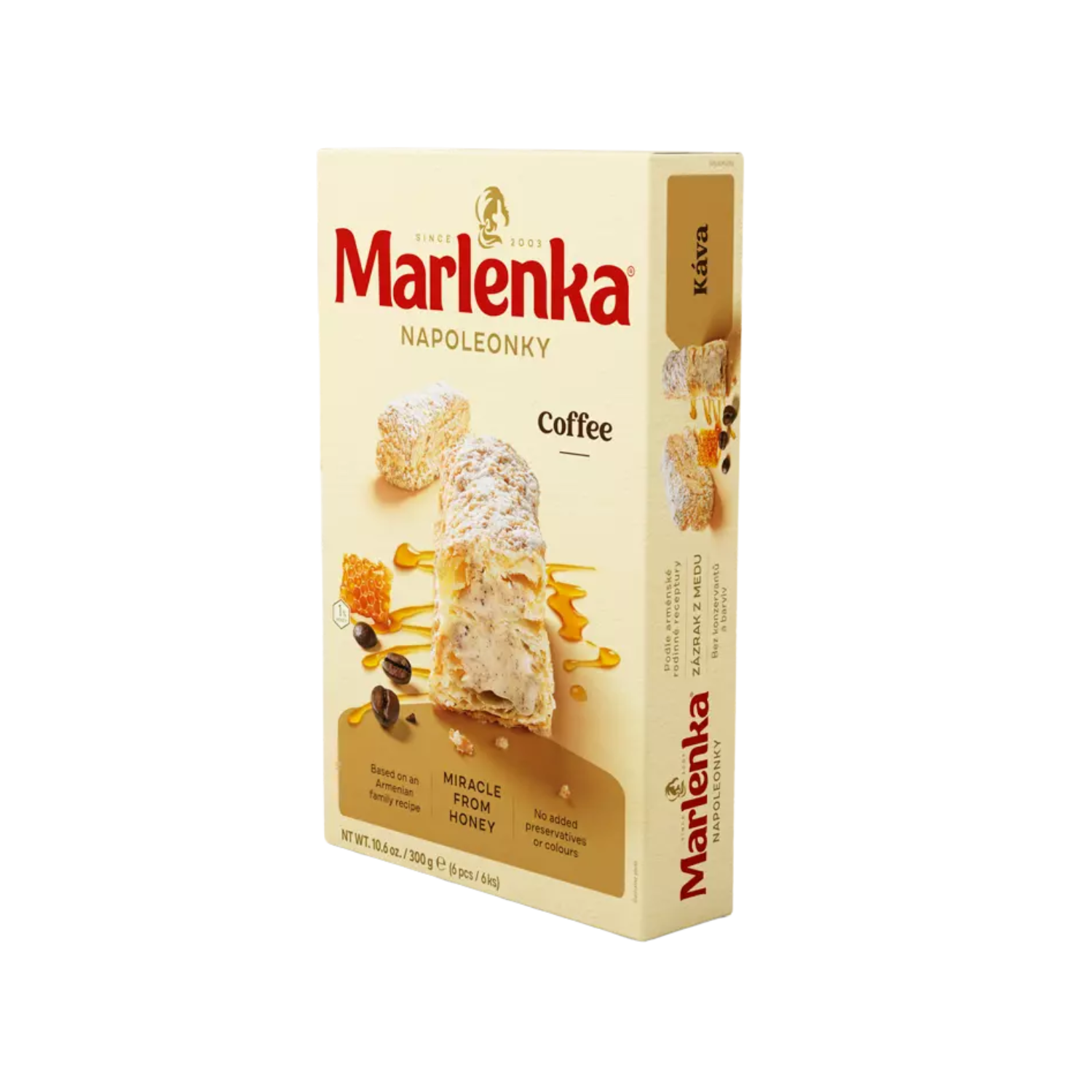 Marlenka Mini Cake Napoleon with coffee cream $6.95