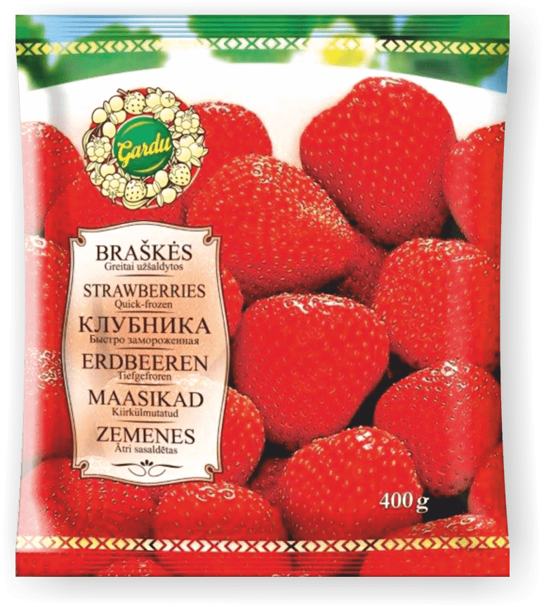 Frozen Strawberries &quot;Vetrija&quot; 400g $2.25
