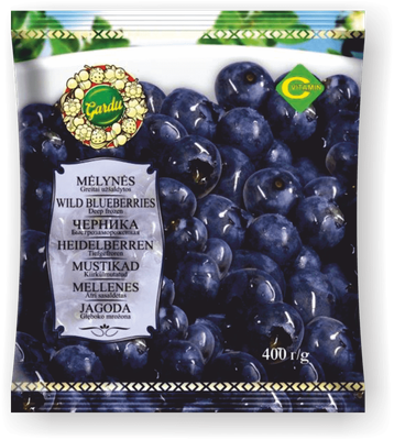 Frozen Wild Blueberries &quot;Vetrija&quot; 400g $3.50