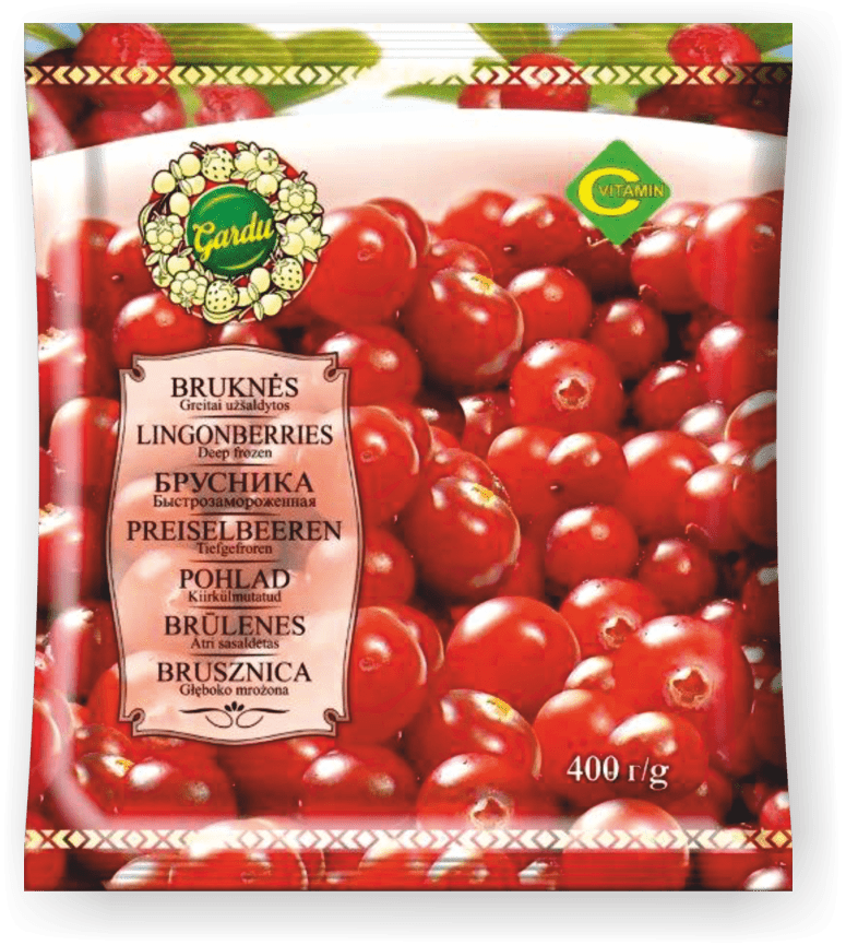 Frozen Lingonberries &quot;Vetrija&quot; 400g $4.25
